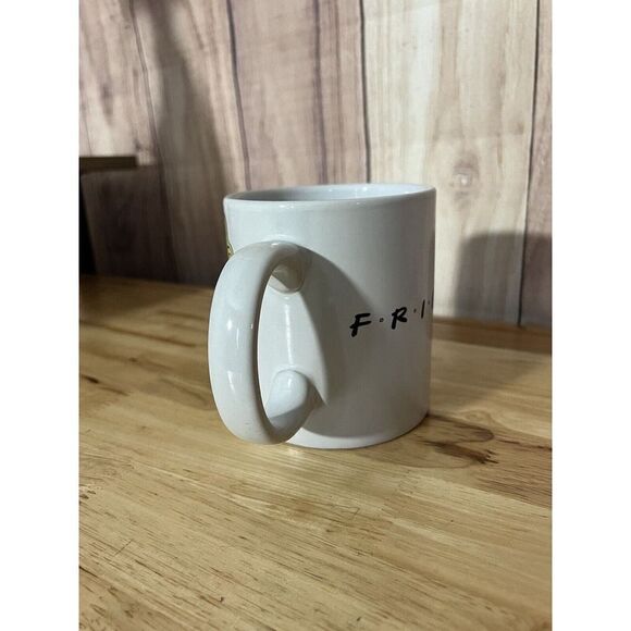 Vintage Friends TV Series Yellow Frame White Mug - Picture 3 of 9